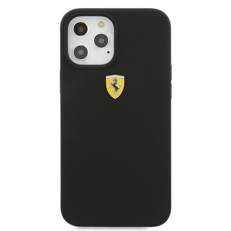 Ferrari On Track Silicone - Case for iPhone 12 Pro Max (Black) 3