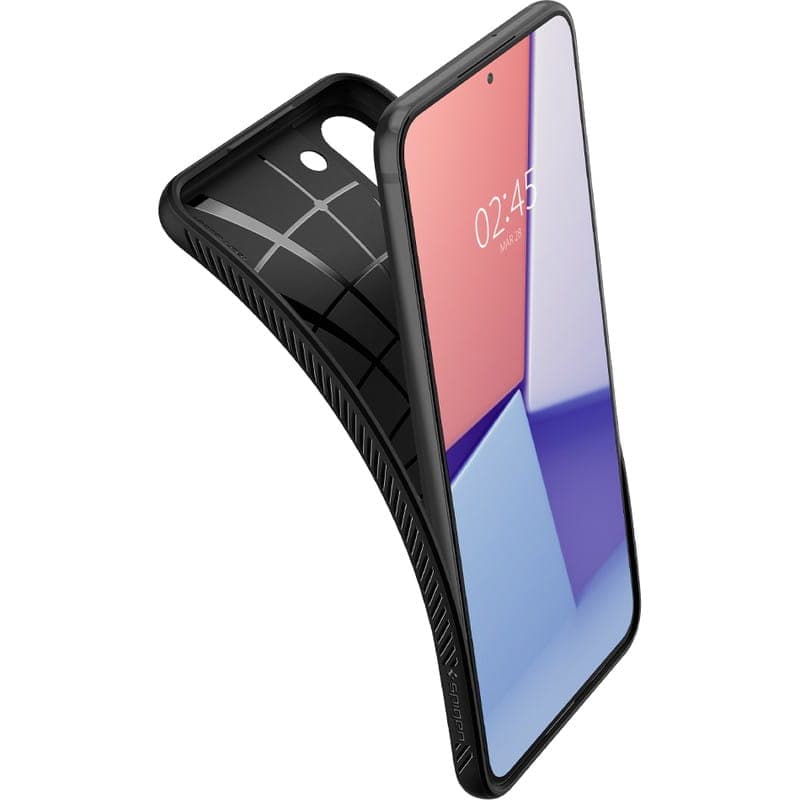 Spigen Liquid Air - Case for Samsung Galaxy S22 Case (Black) 2