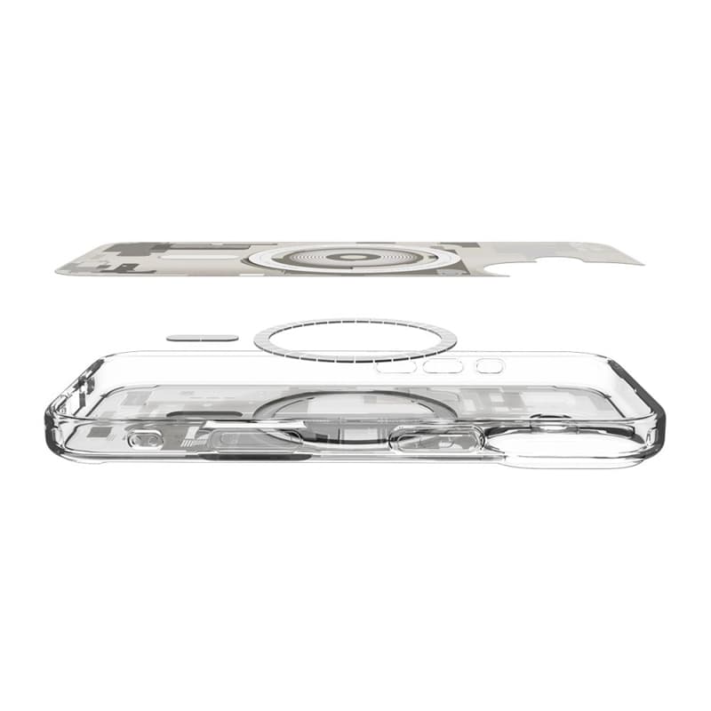 Spigen Ultra Hybrid Mag MagSafe - Case for iPhone 17 (Zero One Natural Titanium)   7
