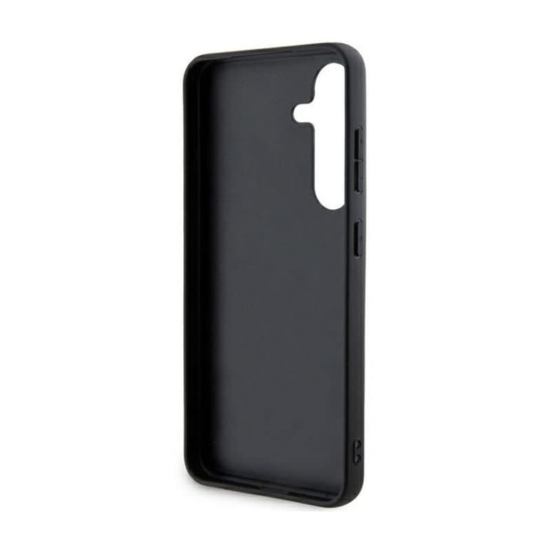 DKNY Leather Mono Stripe & Metal Logo - Samsung Galaxy S24 Case (black) 7