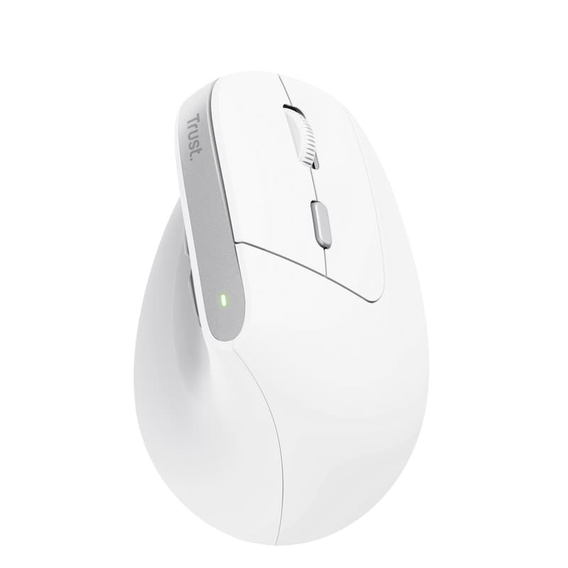 Trust Bayo II - Ergonomic Wireless Mouse (White) 2