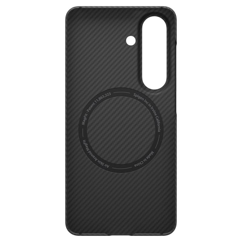 Spigen Airskin Aramid Case for Samsung Galaxy S26 (Black) 5