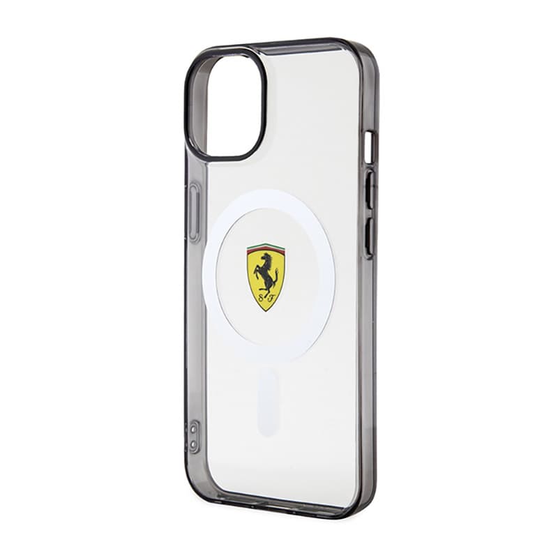 Ferrari Outline Magsafe - Case for iPhone 14 Plus (Transparent) 6