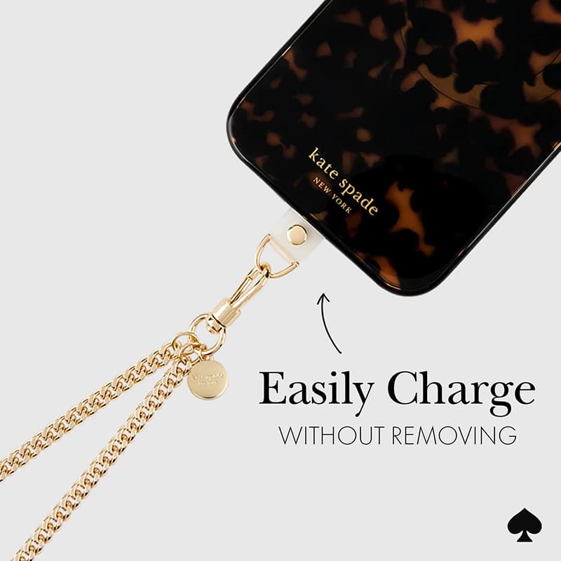 Kate Spade New York Phone Crossbody - Phone Shoulder Chain (Set in Stone) 5