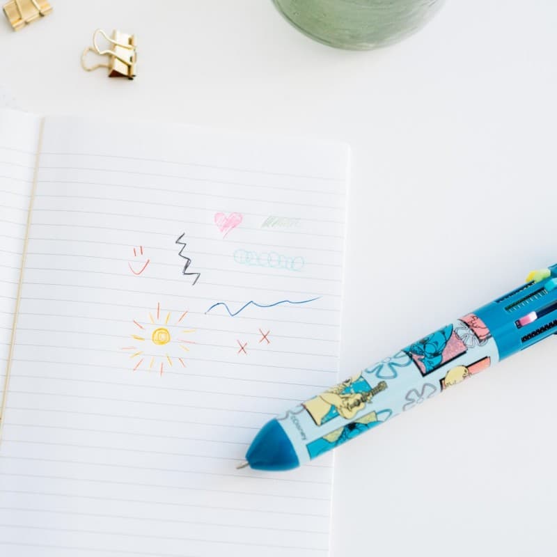Disney Stitch - 10-color automatic pen with 3D figure 6