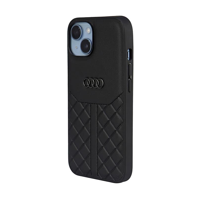 Audi Genuine Leather - Case for iPhone 14 (Black) 3