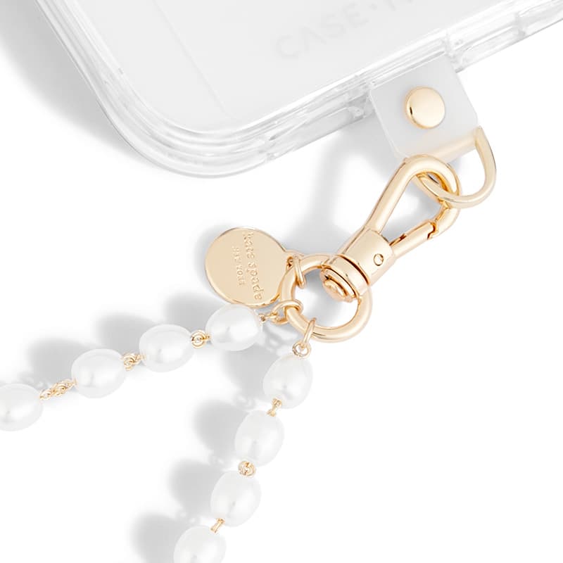 Kate Spade New York Universal Phone Charm Wristlet - Universal phone lanyard (Sea Pearl) 4