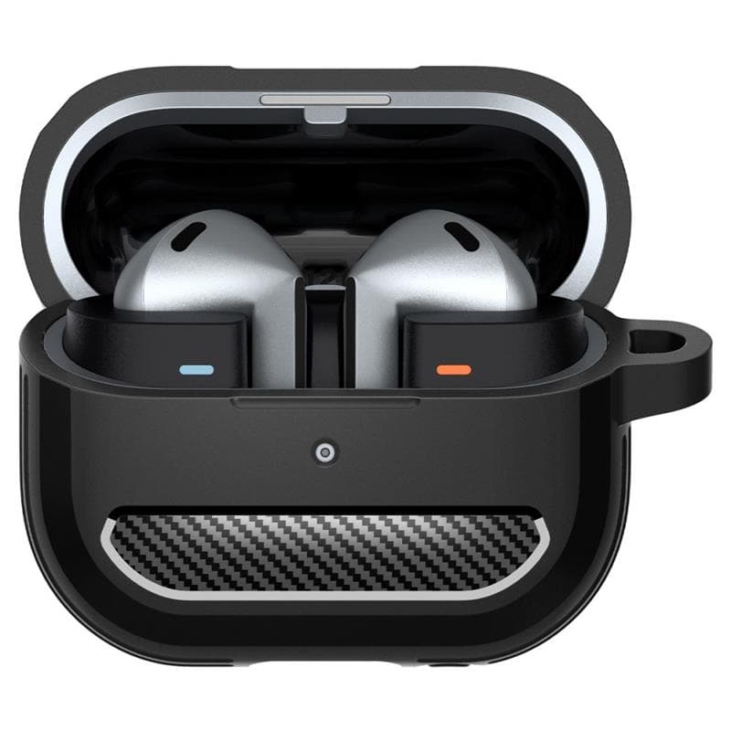 Spigen Rugged Armor - Case for Samsung Galaxy Buds 3 / 3 FE / 3 Pro (Matte Black) 3
