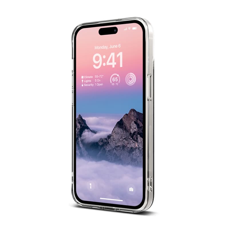 Crong Crystal Slim Cover - iPhone 14 Plus Case (Clear) 3