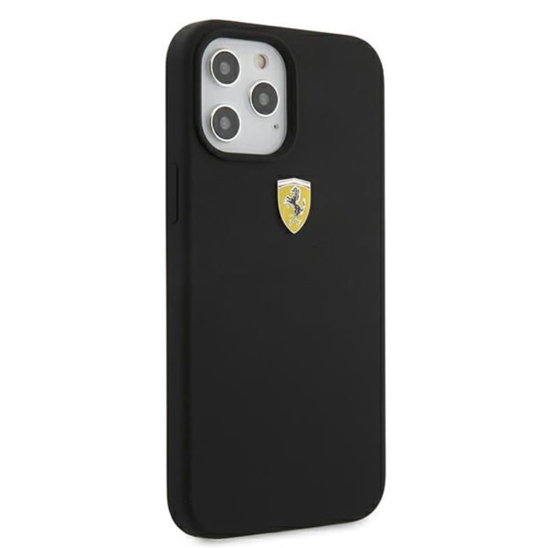 Ferrari On Track Silicone - Case for iPhone 12 Pro Max (Black) 4