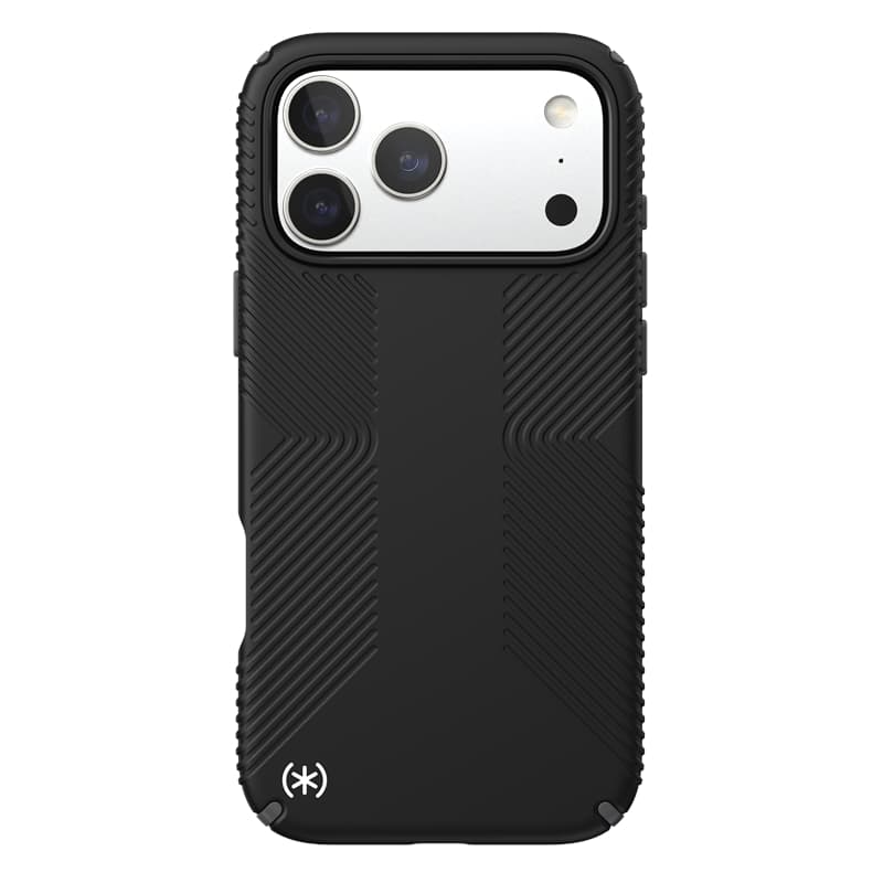 Speck Presidio2 Grip MagSafe - iPhone 17 Pro Max Case (Black / Slate Gray / White) 8
