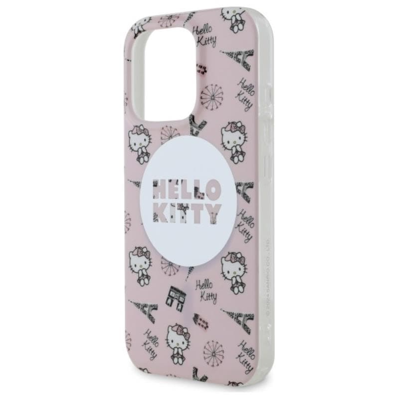 Hello Kitty IML All Over Paris MagSafe - Case for iPhone 16 Pro (pink) 6