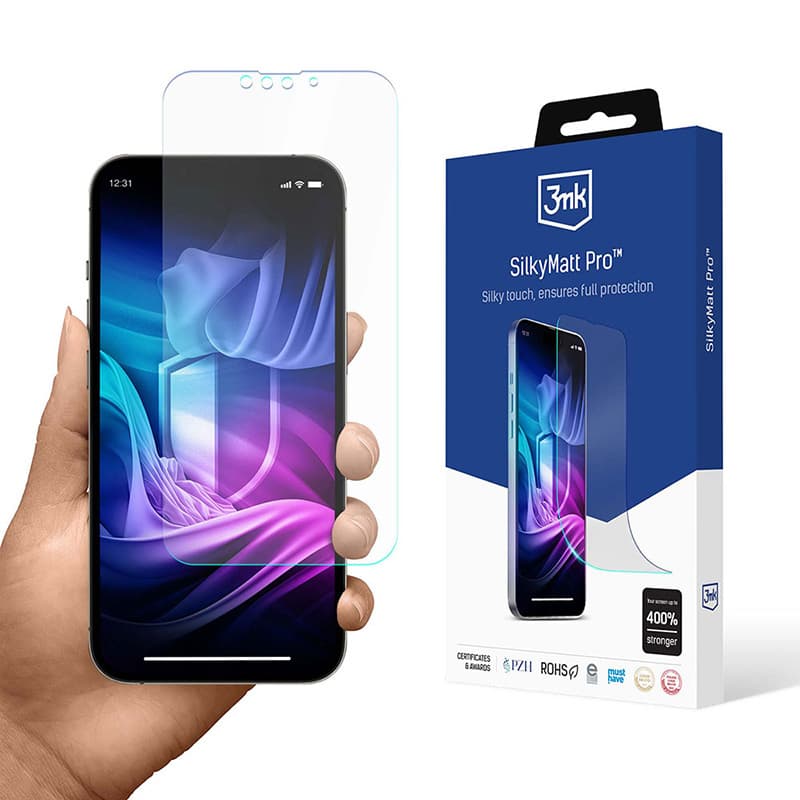 3mk Silky Matt Pro - Matte protective film for iPhone 14 1