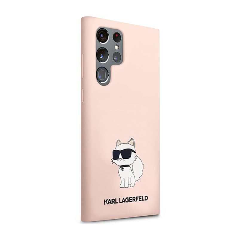 Karl Lagerfeld Silicone NFT Choupette - Case for Samsung Galaxy S23 Ultra (Pink) 4