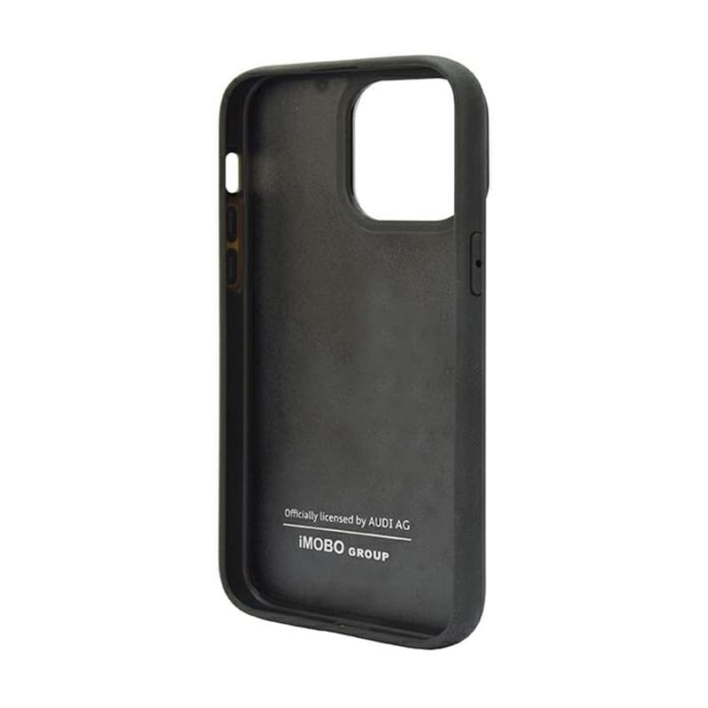 Audi Carbon Fiber Stripe - Case for iPhone 14 Pro Max (Black) 5