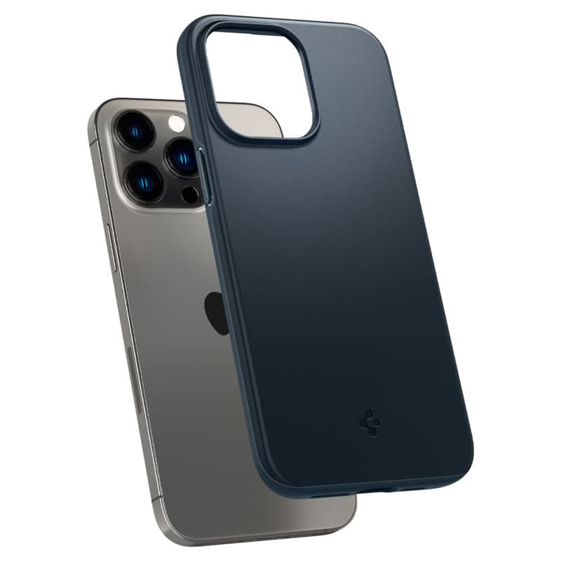 Spigen Thin Fit - Case for iPhone 14 Pro Max (Navy Blue) 7