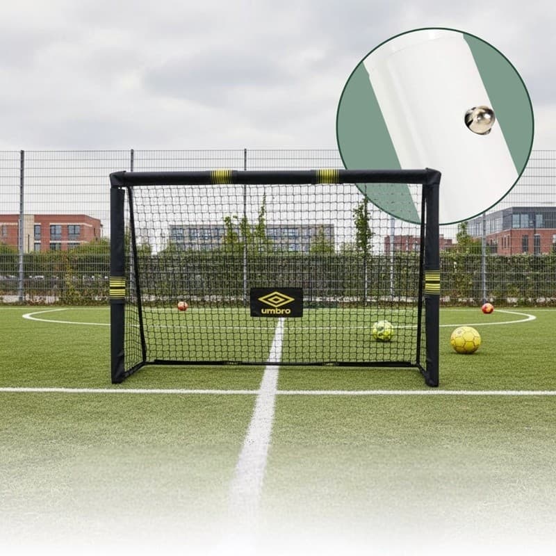 Umbro - Metal football goal with net 180x120x60 cm 4