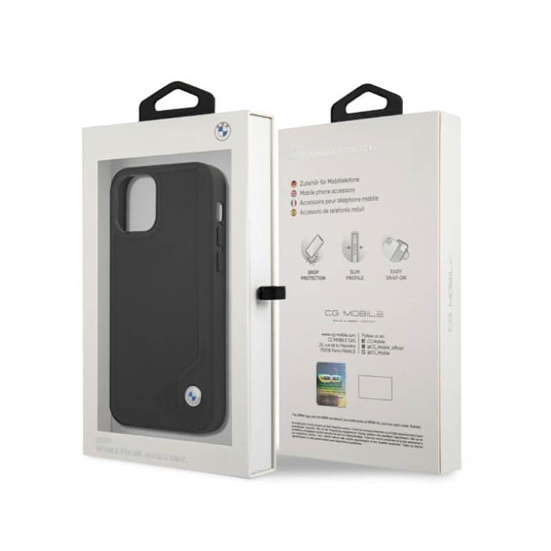 BMW Leather Deboss - Case for iPhone 12 / iPhone 12 Pro (Black) 8