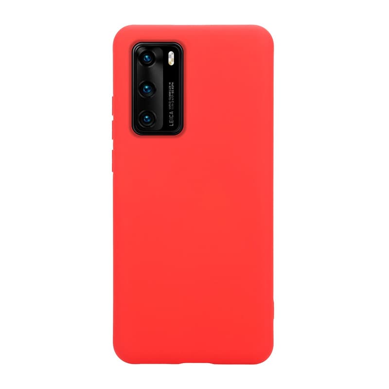 Crong Color Cover - Huawei P40 Case (Red) 2