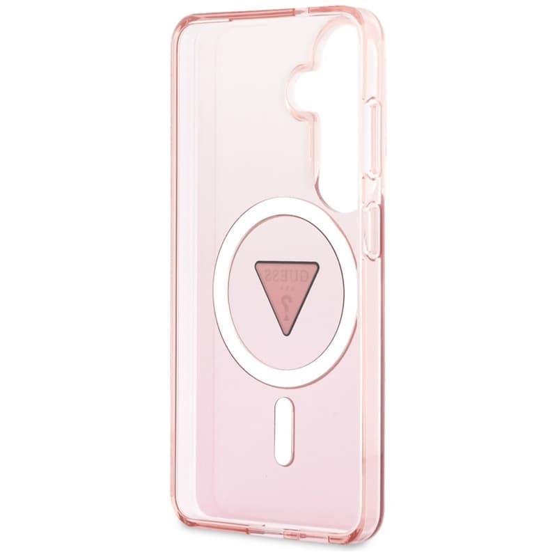 Guess IML Gradient Triangle MagSafe - Samsung Galaxy S26 Case (Pink) 7