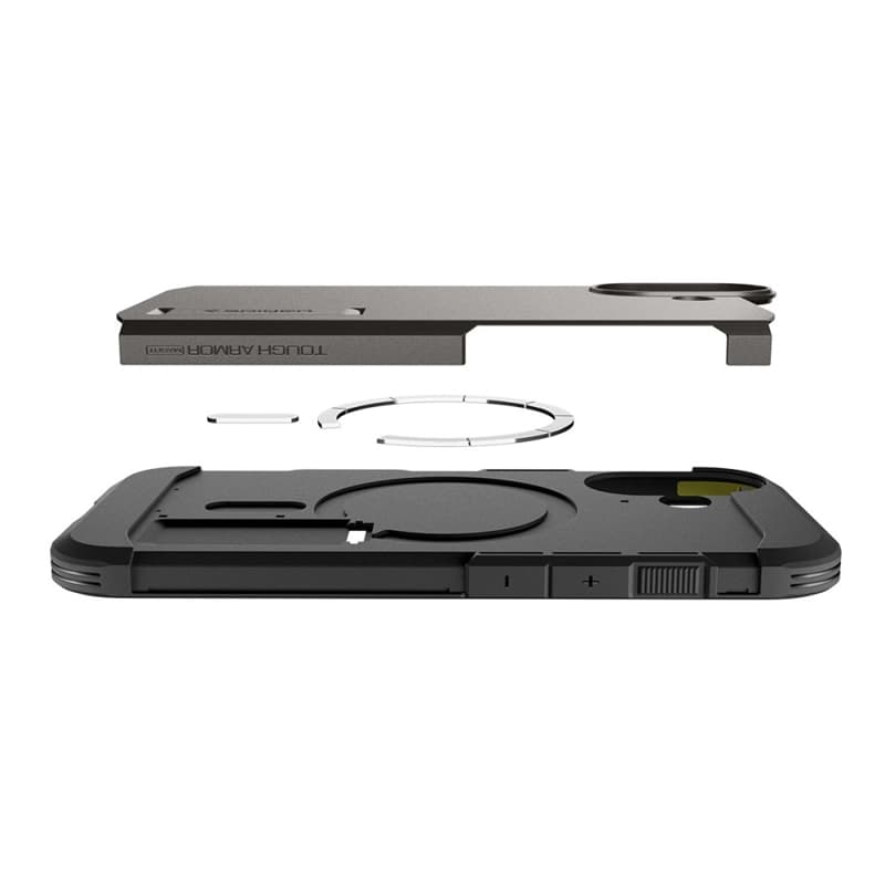 Spigen Tough Armor T Mag MagSafe - Case for iPhone 17 (Gunmetal)   6