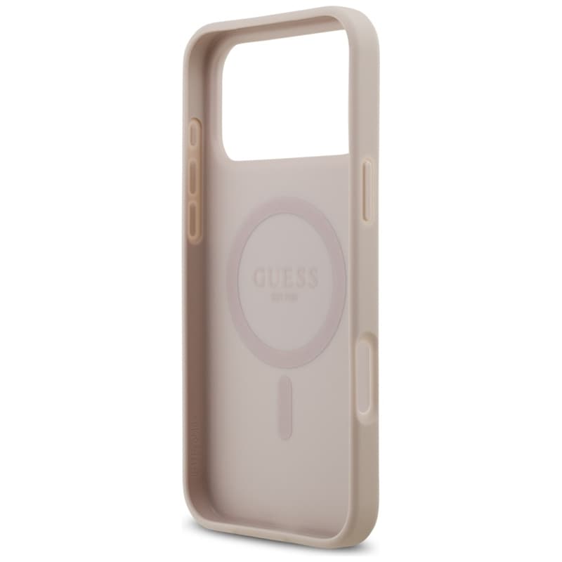 Guess 4G Circle Classic Logo MagSafe - Case iPhone 17 Pro Max (pink) 7