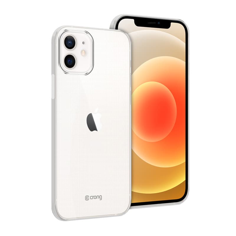 Crong Crystal Slim Cover - iPhone 12 / iPhone 12 Pro Case (Transparent)