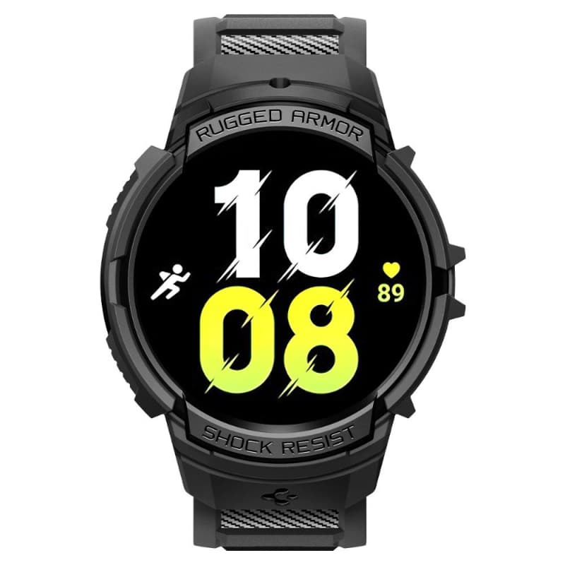 Spigen Rugged Armor Pro - Strap + case for Samsung Galaxy Watch 6 44 mm (Black) 5