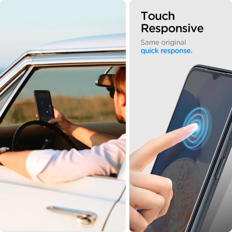 Spigen Glas.TR Slim 2-Pack - Tempered glass for Samsung Galaxy A14 5G 6