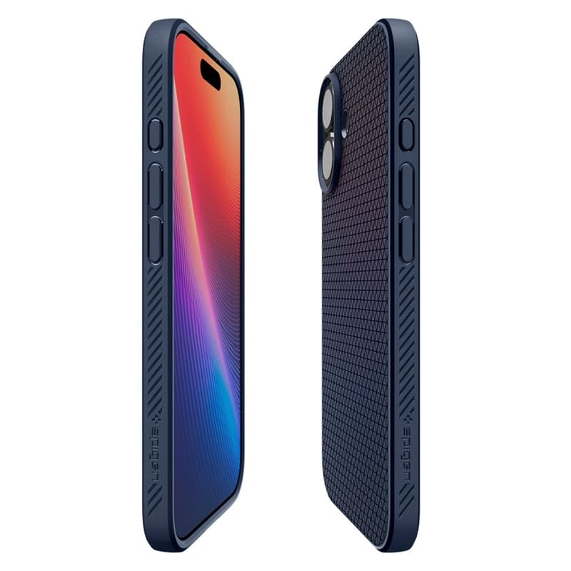 Spigen Liquid Air - Case for iPhone 17 (Navy Blue)   7