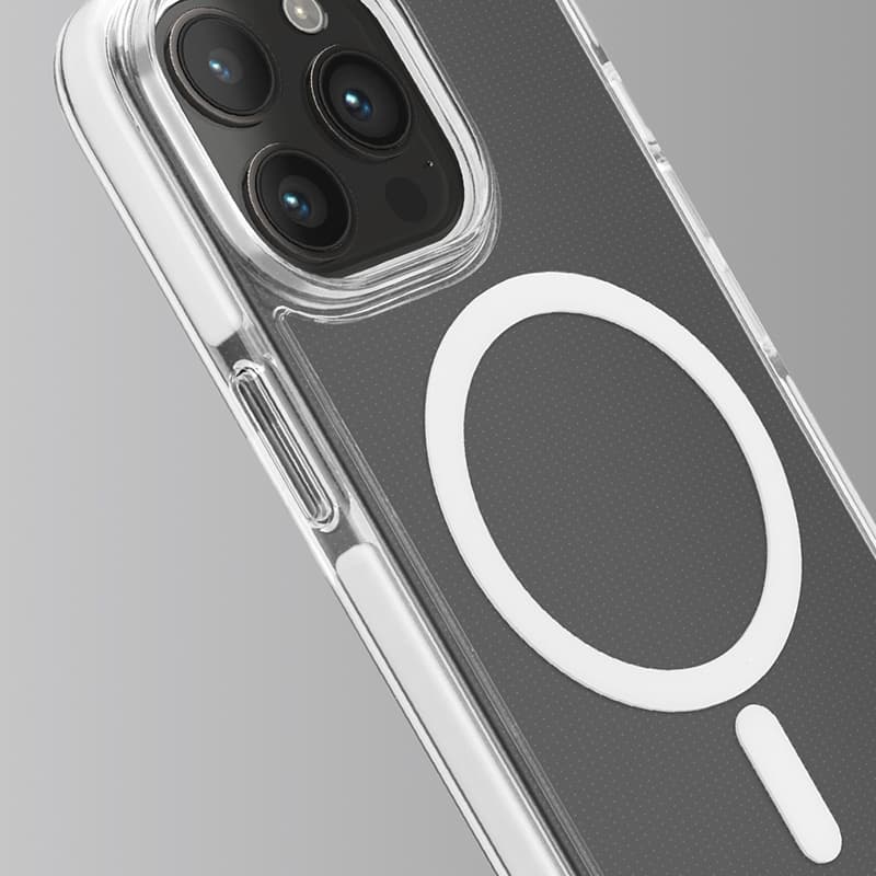 PURO LITEMAG PRO - Case for iPhone 15 Pro MagSafe (Transparent) 3