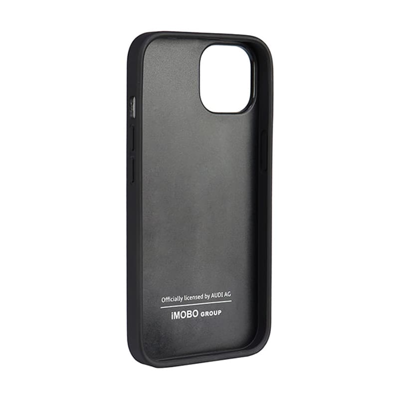 Audi Genuine Leather - Case for iPhone 14 (Black) 5