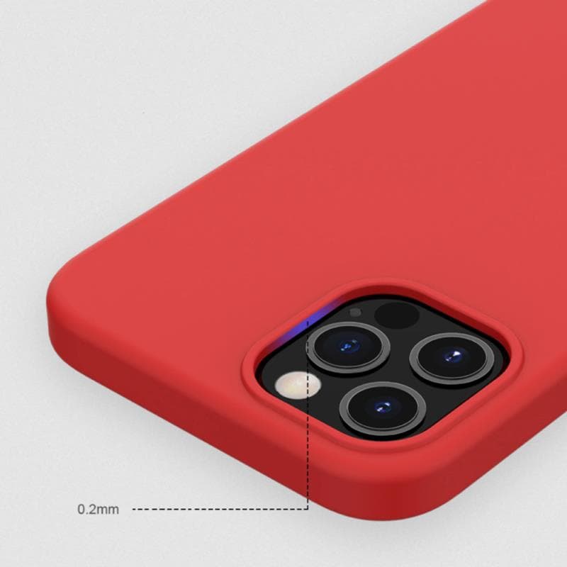 Nillkin Flex Pure Pro Magnetic - Case for Apple iPhone 12 Pro Max (Red) 5