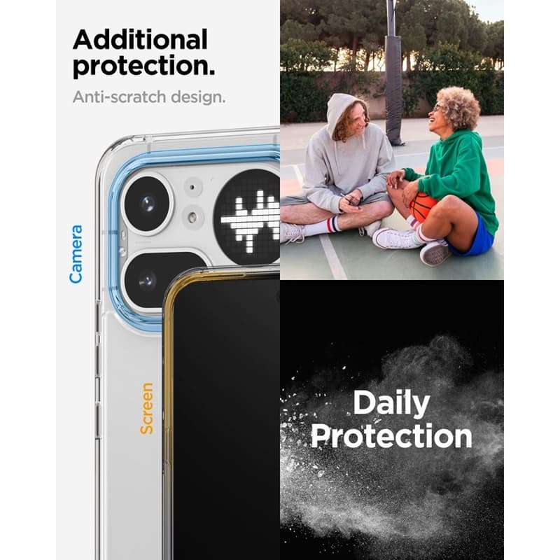 Spigen Ultra Hybrid - Case for Nothing Phone 4a Pro (Crystal Clear) 8