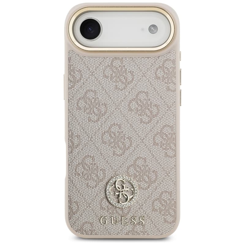 Guess 4G Strass Logo MagSafe - Case iPhone Air (Pink) 3