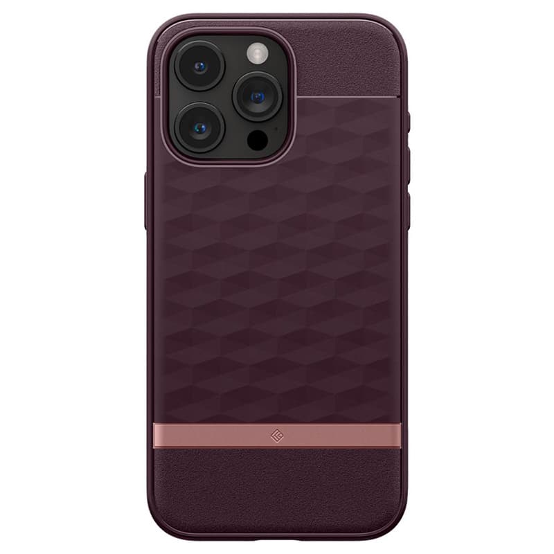 Spigen Caseology Parallax Mag MagSafe - Case for iPhone 15 Pro (Burgundy) 2