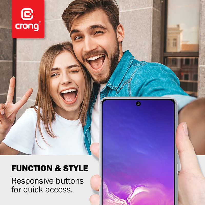 Crong Crystal Slim Cover - Xiaomi Mi Note 10 / Mi Note 10 Pro Case (Transparent) 7