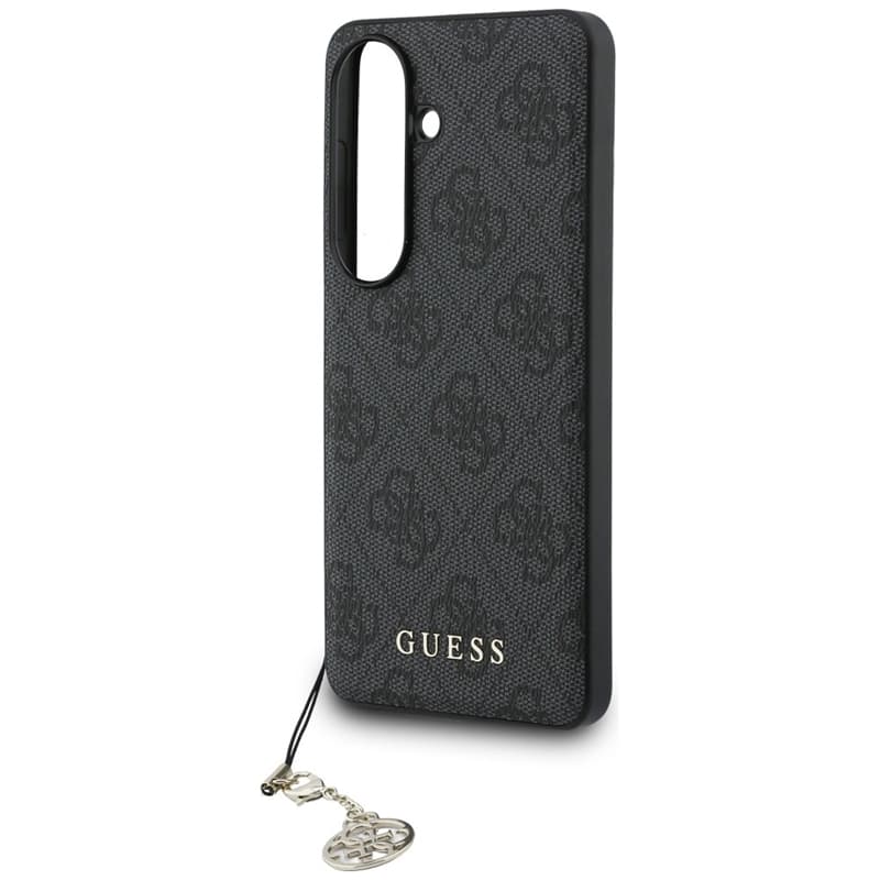 Guess 4G Classic Logo Charm MagSafe - Samsung Galaxy S26 Case (Black) 5