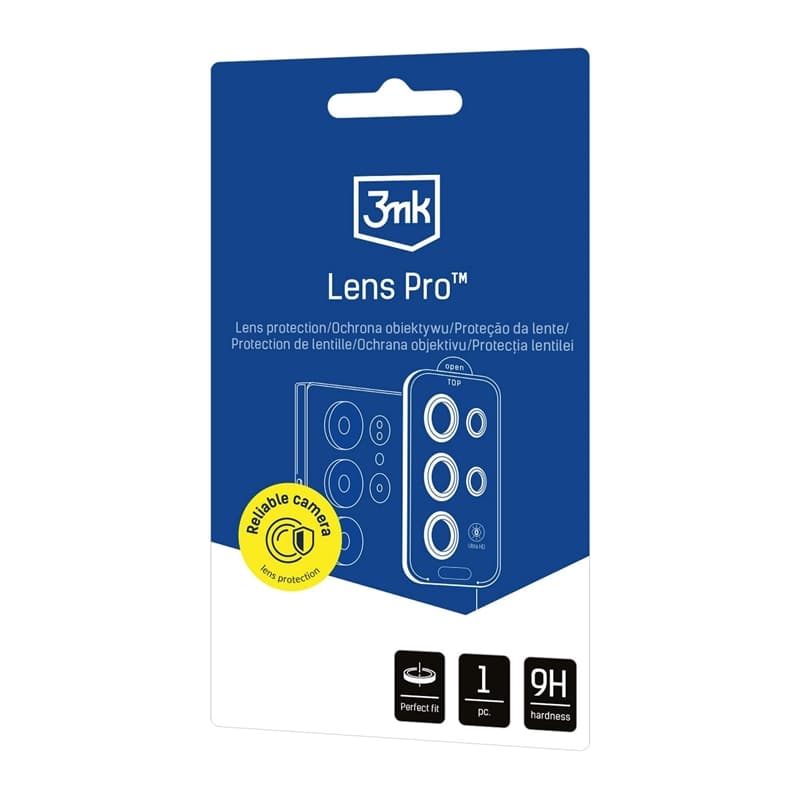 3mk Lens Protection Pro - Glass for the Samsung Galaxy S26 camera lens (Black) 4