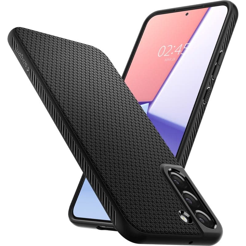 Spigen Liquid Air - Case for Samsung Galaxy S22 Case (Black) 3