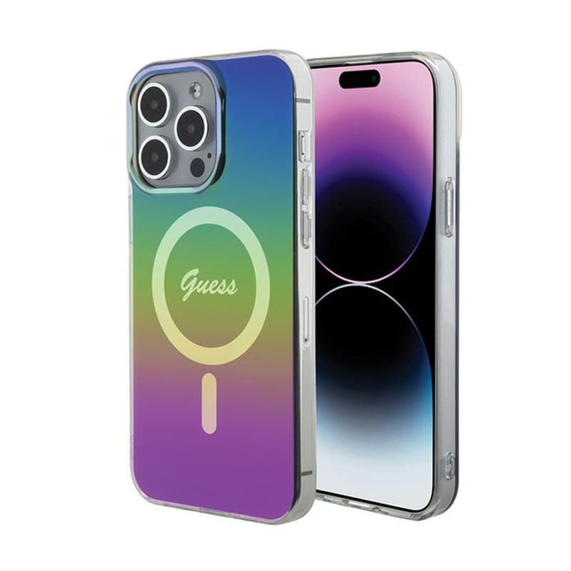 Guess IML Iridescent MagSafe - iPhone 15 Max Case (colour) 1