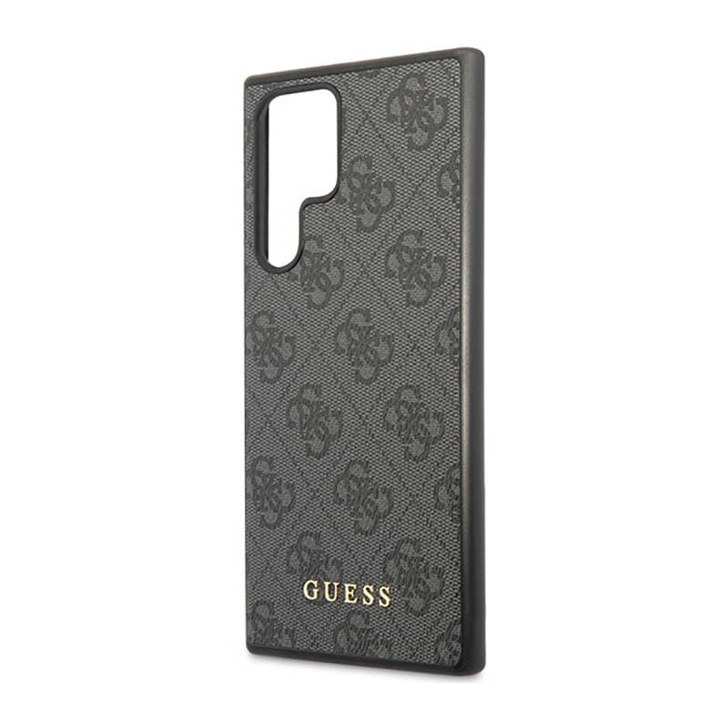 Guess 4G Metal Logo - Case for Samsung Galaxy S23 Ultra (Grey) 6