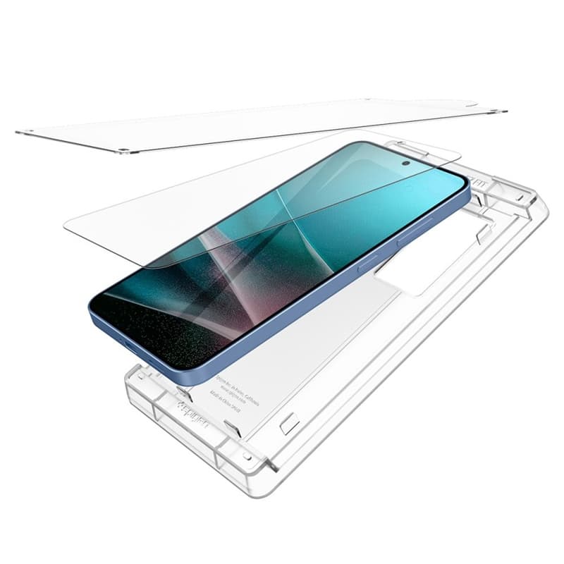 Spigen Elite Shield EZ Fit HD - Hydrogel Screen Protector for Samsung Galaxy S25 (Clear) 5