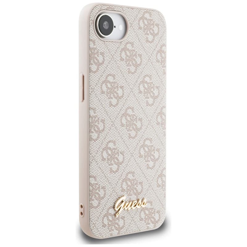 Guess 4G Script Logo MagSafe - Case for iPhone 16e (pink) 3