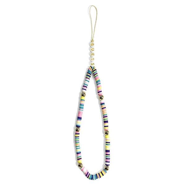 Guess Phone Strap Beads and Pearls Heishi Multicolor 2