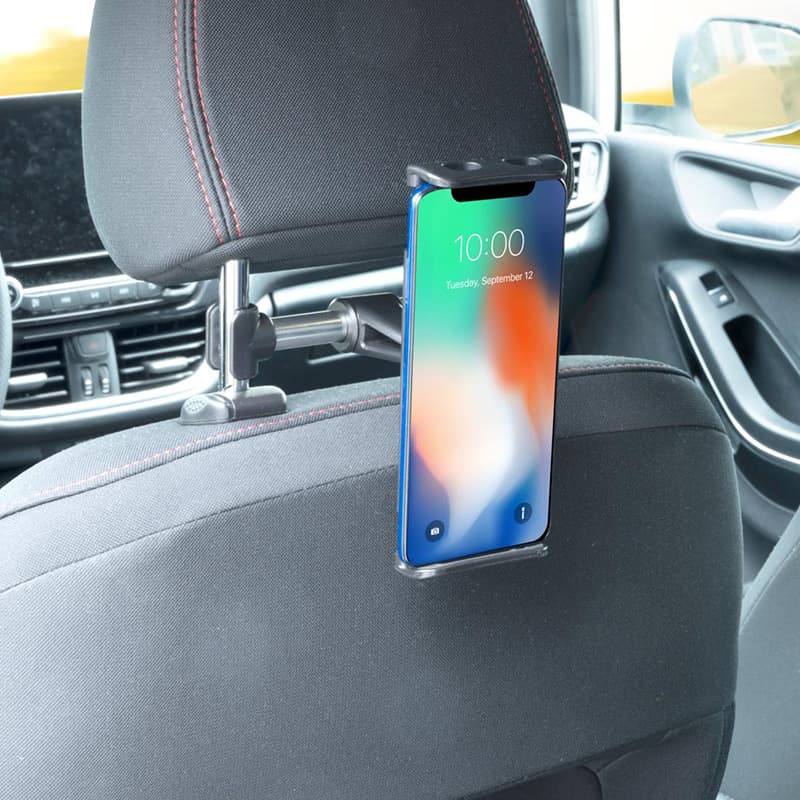 Dunlop - Car headrest holder for smartphone / tablet 12-21 cm 6