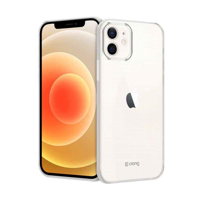 Crong Crystal Slim Cover - iPhone 12 / iPhone 12 Pro Case (Transparent) 2