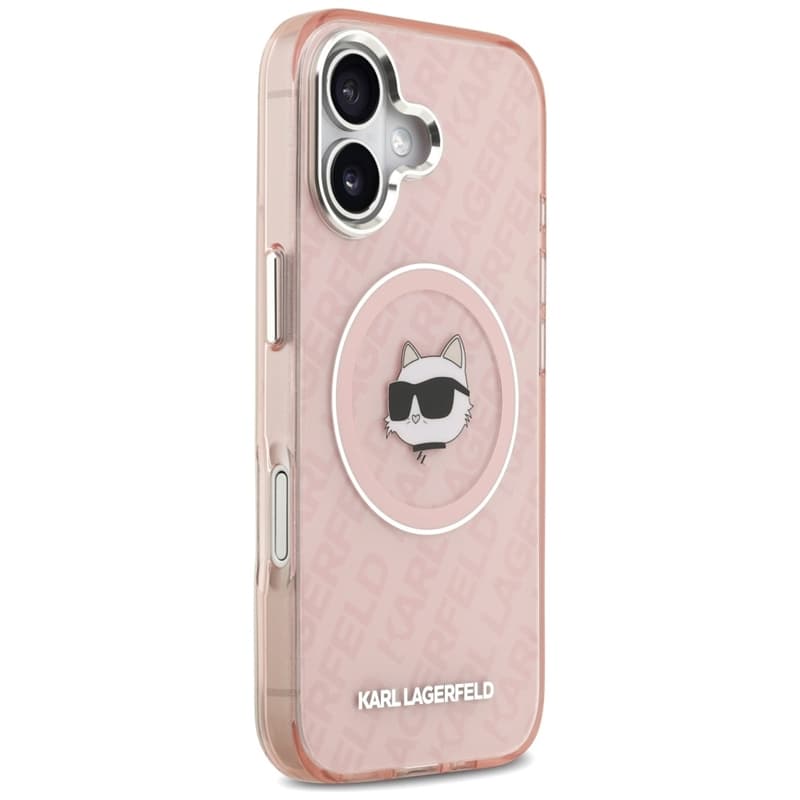 Karl Lagerfeld IML Choupette Head Logo MagSafe - Case for iPhone 17 (pink) 4