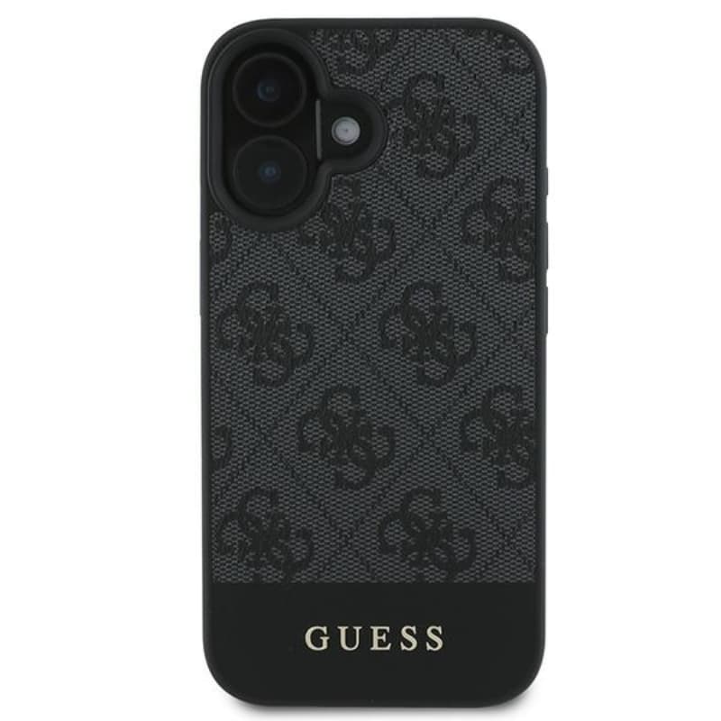 Guess 4G Bottom Stripe - Case for iPhone 16 (gray) 3