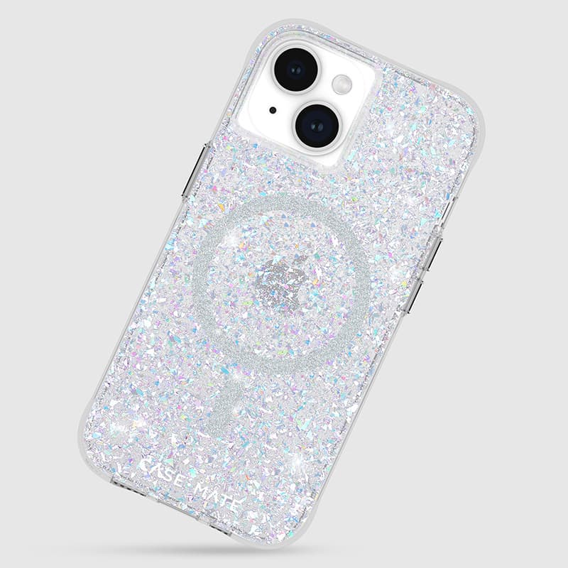 Case-Mate Twinkle MagSafe - Case for iPhone 15 / iPhone 14 / iPhone 13 (Disco) 8